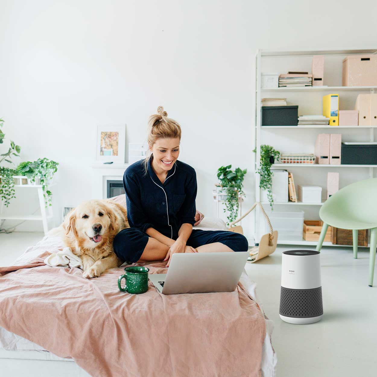 Luchtreiniger-winix-zero-compact-slaapkamer